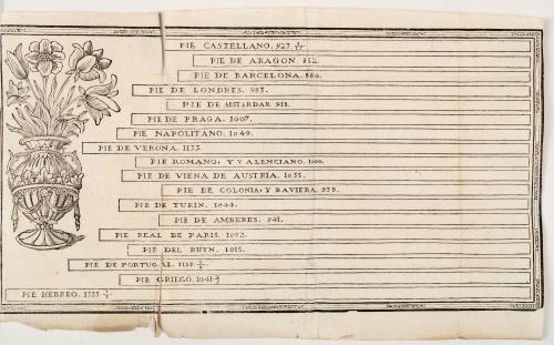 García Cavallero, Joseph : Breve cotejo y valance de las pe