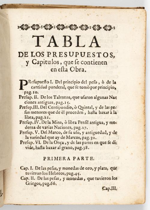 García Cavallero, Joseph : Breve cotejo y valance de las pe