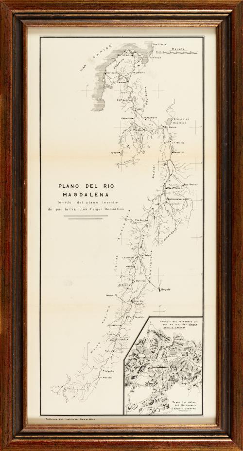 Cía. Julius Berger Konsortium : Plano del Río Magdalena tom