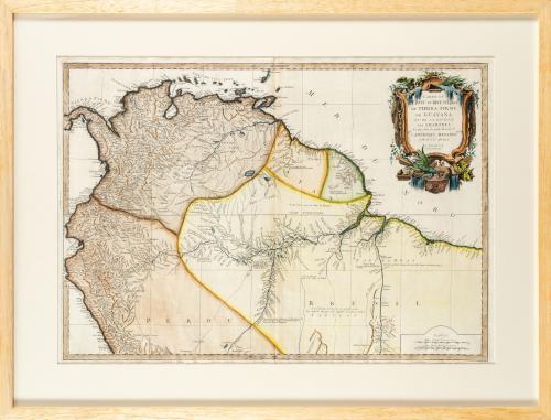 Anville, Jean Baptiste d&#39;;Santini, Paolo : Carte du Pérou e