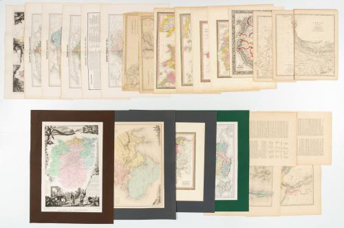 Colección de mapas de Colombia y otras regiones del mundo