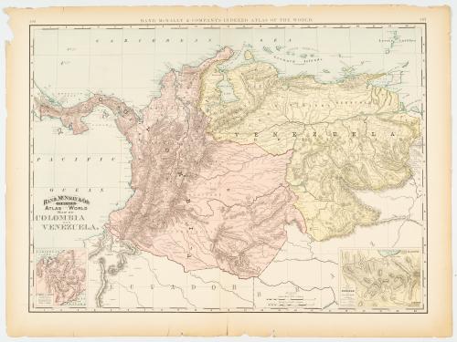 Colección de mapas de Colombia y otras regiones del mundo