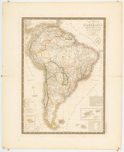 Colección de mapas de Colombia y otras regiones del mundo