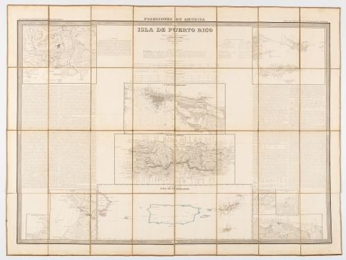 Coello, Francisco : Mapa de la Isla de Puerto Rico
