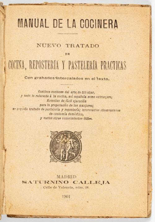 Domenech, Ignacio : El cocinero americano. Recetas práctica