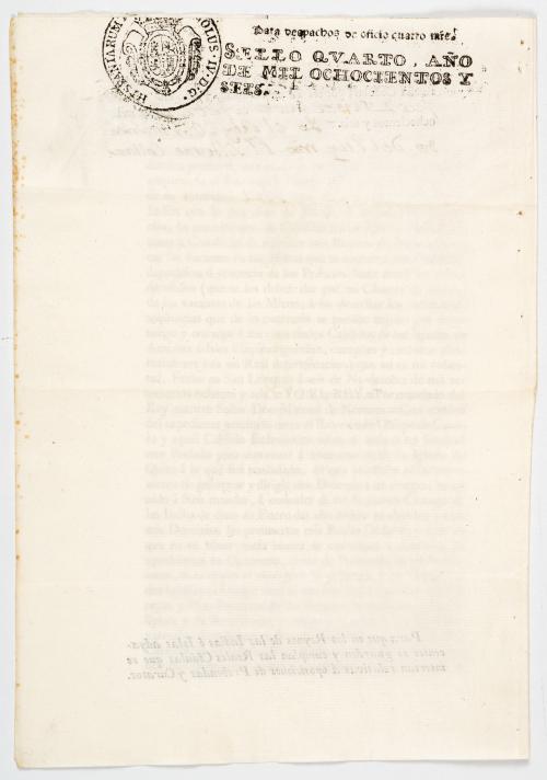 Collar, Silvestre  : [Bogotá] Impreso relacionado con las “