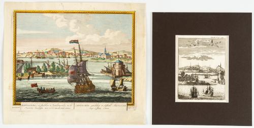 Schenk, Peter : Kartagena, een stedeken in Zuidamerika in d