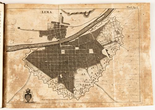 [Coreal, Francisco] : [Con mapa de Cartagena] Voyages de Fr