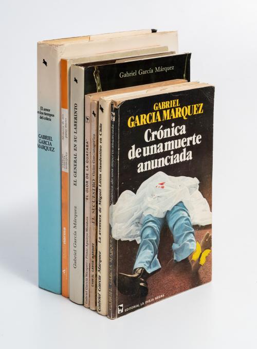 García Márquez, Gabriel : Colección de primeras ediciones d