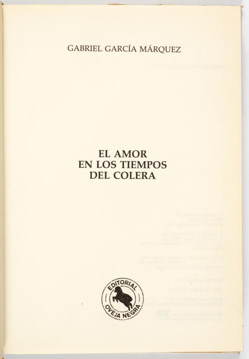 García Márquez, Gabriel : [Ed. firmada] Edición especial de