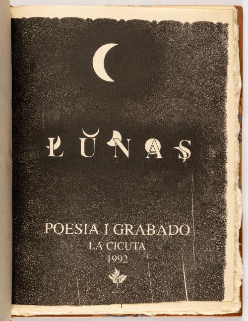 La Cicuta : Poesía y grabados: Lunas y Bestias