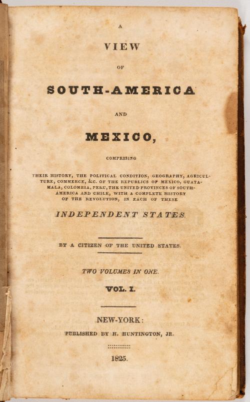 A view of South-America and Mexico Vol. I y Vol. II