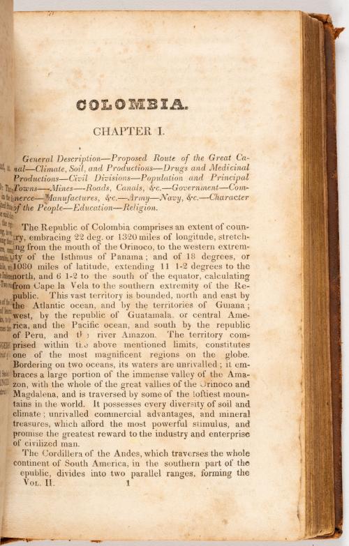 A view of South-America and Mexico Vol. I y Vol. II