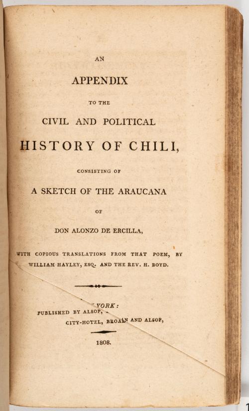 The geographical, natural and civil history of Chili. Vol I