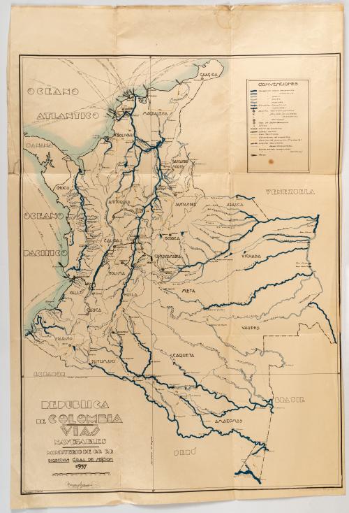 Ministerio de O.O. y D. D: : República de Colombia. Vías na