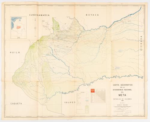 G. Didyme-Dome M. : Carta geográfica de la intendencia naci