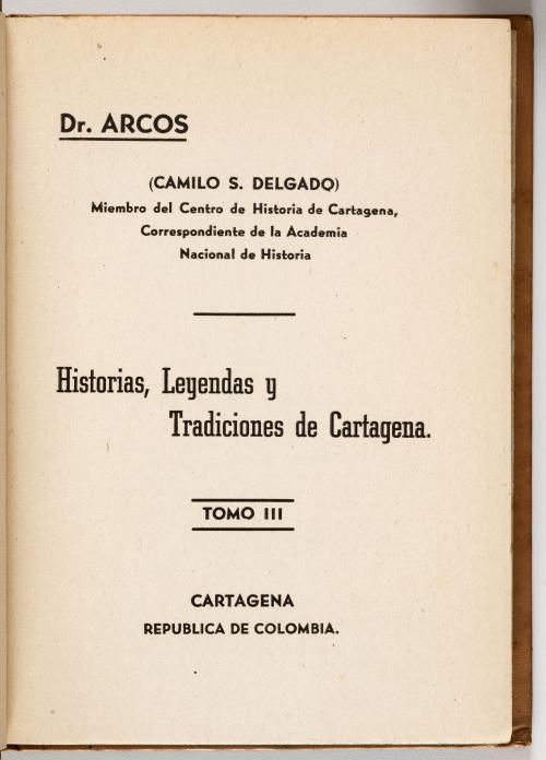 Historias y leyendas de Cartagena