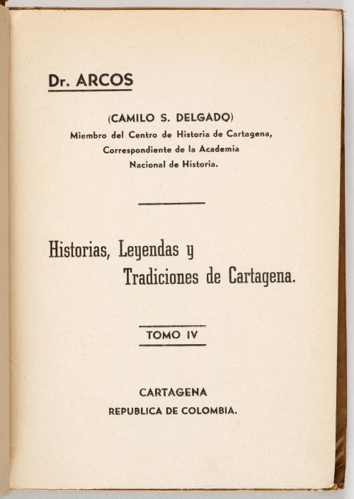 Historias y leyendas de Cartagena