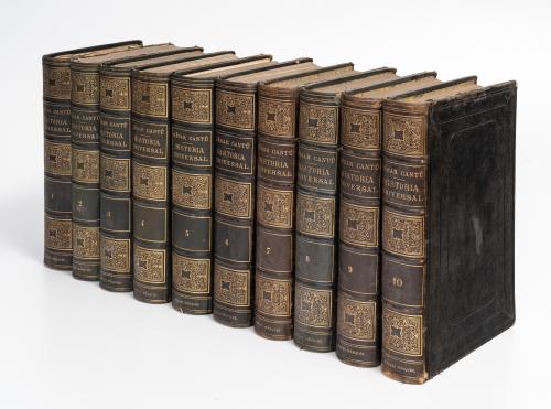 Cantú, César : Historia Universal. TI al TX