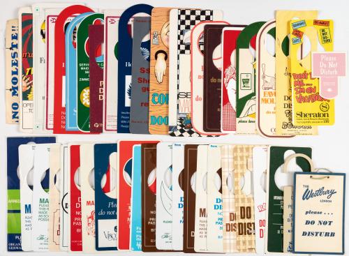 Colección de 105 colgadores hoteleros del mundo