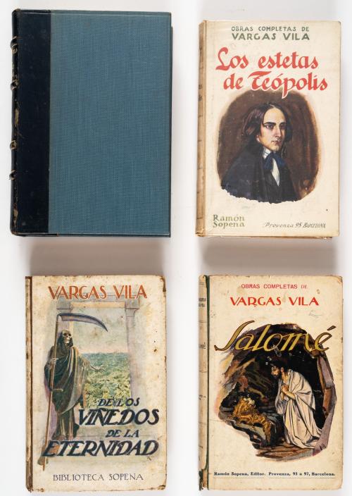 Colección de libros de Vargas Vila