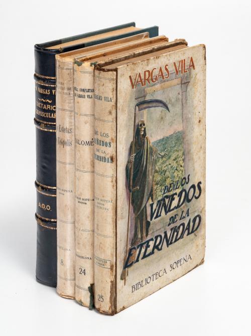 Colección de libros de Vargas Vila