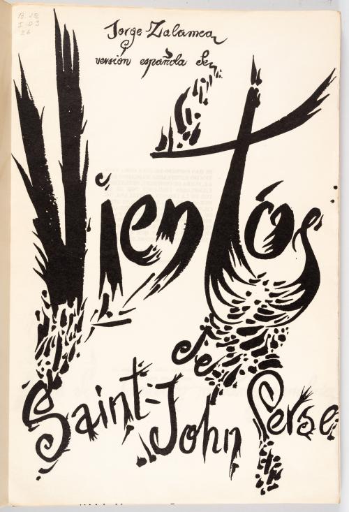 Zalamea, Jorge; Perse, Saint John; Martínez Sanabria, Ferna