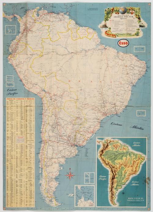 Esso : Guia turistica de América del Sur. Por Esso standard