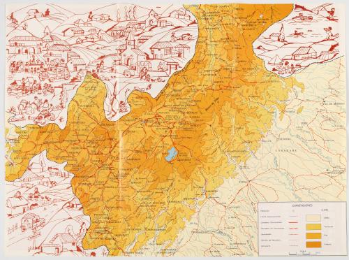 3 folletos turísticos de Colombia