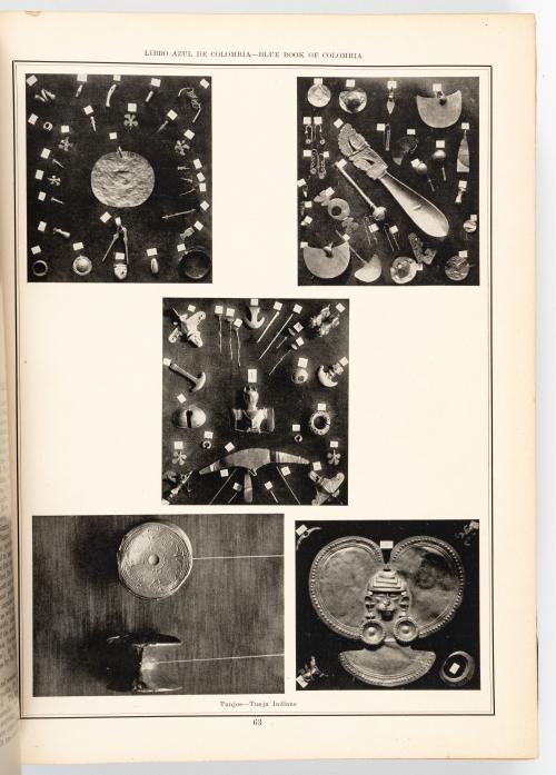 Posada Callejas, Jorge : Libro azul de Colombia. Bosquejos 