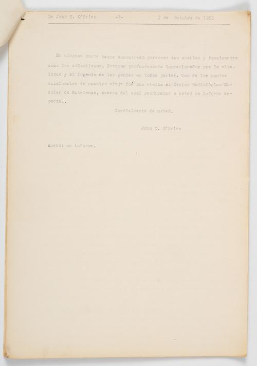 John T. O&#39;Brien Associates :  [Propagando Rojas Pinillas] A