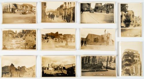 Colección de postales de calles de Bogotá, inmediaciones de