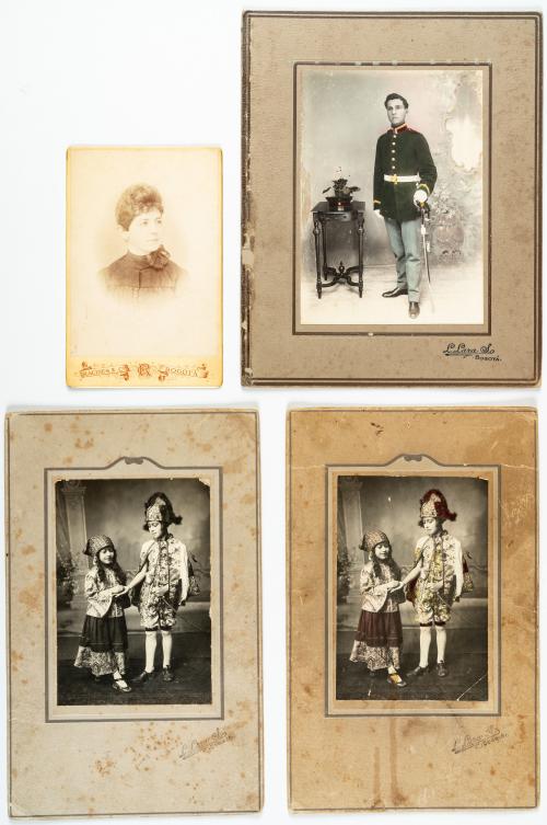 Colección de tarjetas de visita de los estudios de L. Lara 