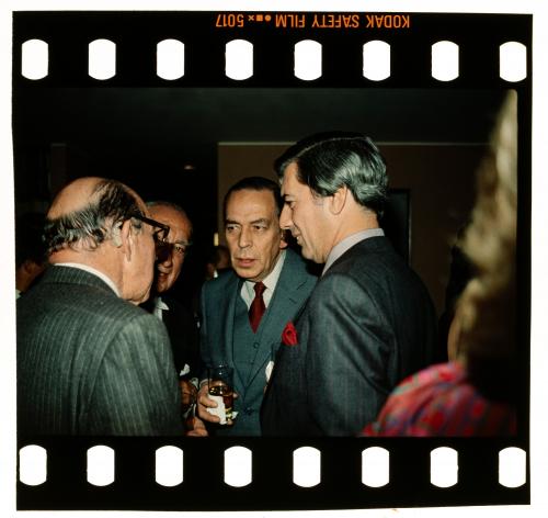 Archivo fotográfico Vargas Llosa y Borges