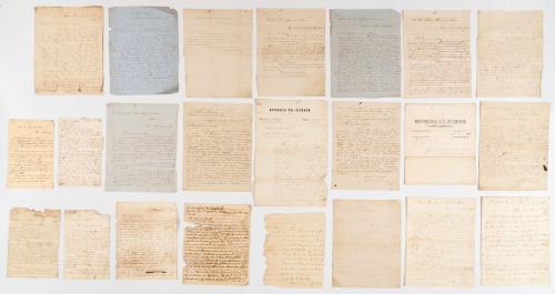 Gual, Pedro : Conjunto de cartas, documentos y comunicacion