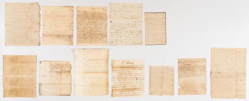 Gual, Pedro : Conjunto de cartas, documentos y comunicacion