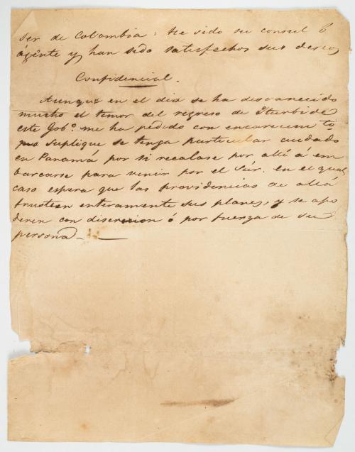 Gual, Pedro : Conjunto de cartas, documentos y comunicacion