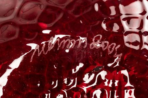 Floreros monofiore y cuenco de Murano