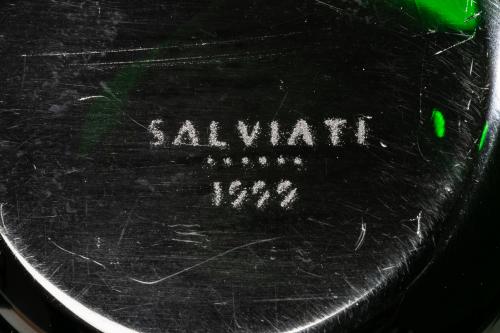 Floreros monofiore y cuenco de Murano