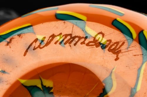 Cuenco Mezza filigrana y jarrón Calabaza Venini