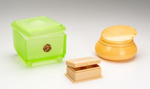 Cajas con tapa art déco