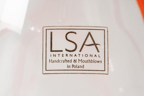 Cuenco Waterford y florero LSA