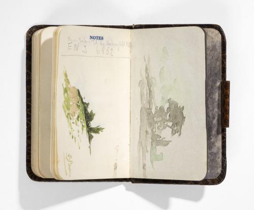 Libreta de estudios de paisajes