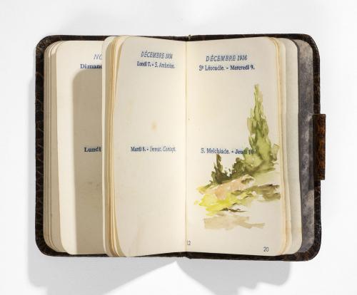 Libreta de estudios de paisajes