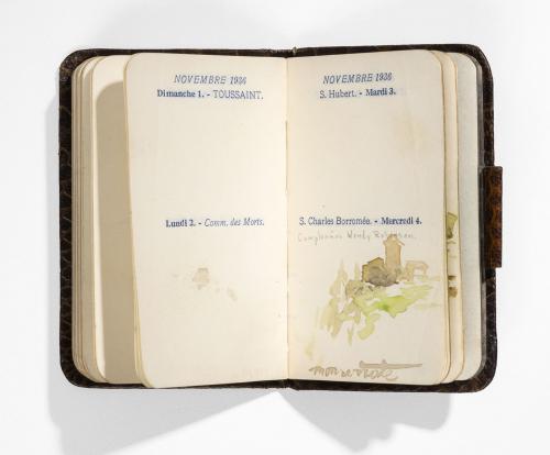 Libreta de estudios de paisajes