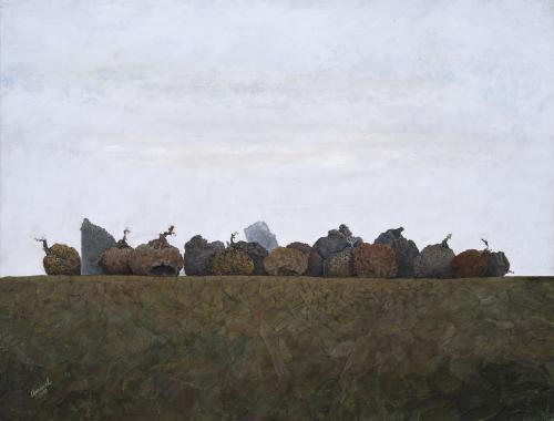 Moon white sky / Cielo blanco de luna