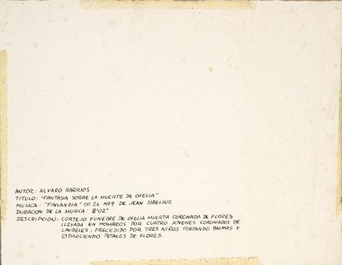 Fantasía sobre la muerte de Ofelia