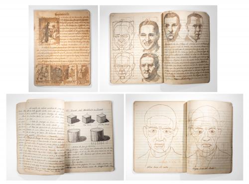 Manual de dibujo manuscrito