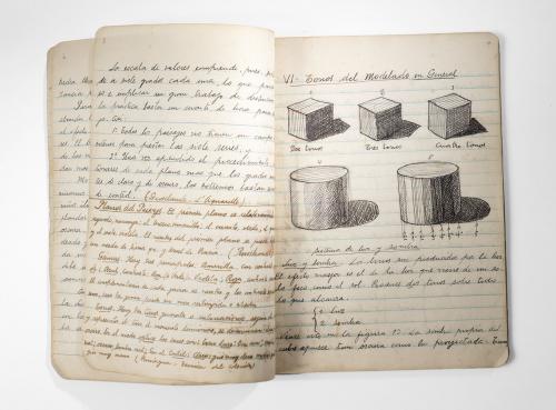 Manual de dibujo manuscrito