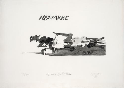 Alejandro ObregónEspaña 1920 - Colombia, 1992 : Aquelarre